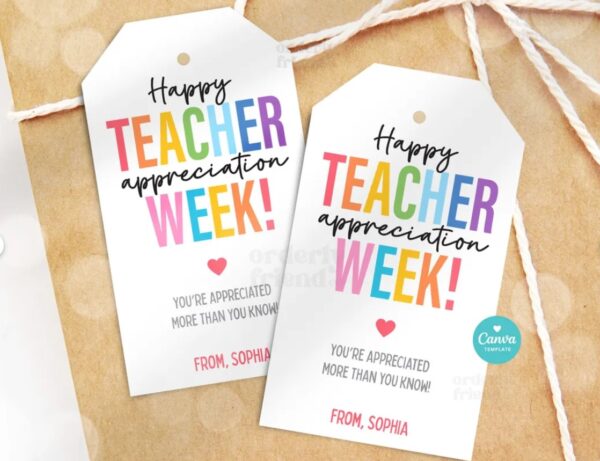 Screenshot_4 Teacher Appreciation Gift Tags Thank You Teacher Gift Tag School Printable Gift Tags Labels Editable Canva Template Instant Digital Download